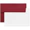 JAM Paper A6 Blank Greeting Cards & Envelopes Set, 100ct.